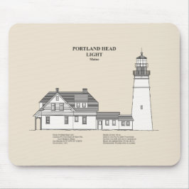 Portland Head Vuurtoren - Maine - SBD Muismat