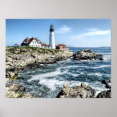 Portland Headlight Cape Elizabeth, ME Poster (Voorkant)