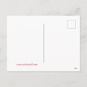 Portland Headlight Eerste Sneeuw Feestdagenkaart (Achterkant)