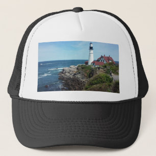 Portland Headlight Lighthouse Trucker Pet