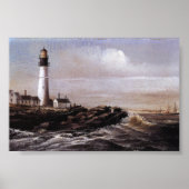  Portland Headlight Maine William Walker Poster (Voorkant)