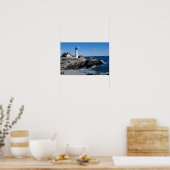 Portland Headlight Poster - 1 (Keuken)