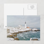 Portland hoofd licht Briefkaart (Voorkant / Achterkant)