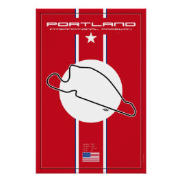 Portland International Raceway Perfect Poster