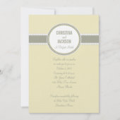 Portland Invite: Vanilla Kaart (Voorkant)