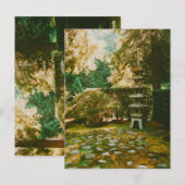 Portland Japanse tuin Briefkaart (Voorkant / Achterkant)