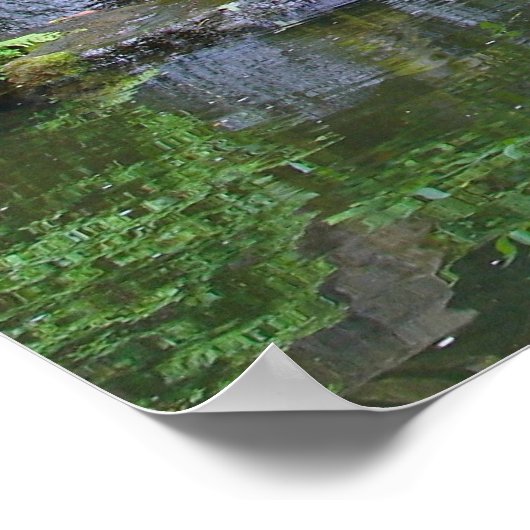 Portland Japanse tuin Poster (Hoek)