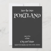 PORTLAND KAART (Voorkant)