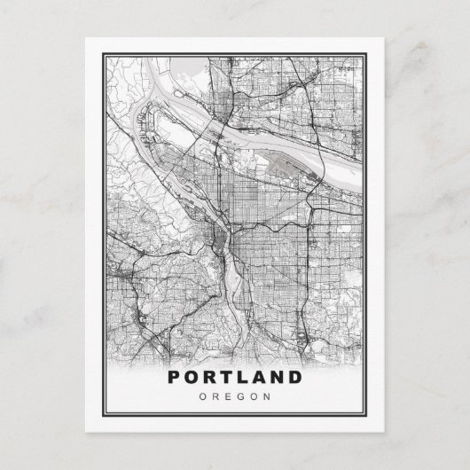 Portland Kaart (Voorkant)