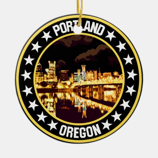 Portland Keramisch Ornament (Voorkant)