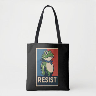 Portland Kikker Protest Anti Ijs Weerstand Ik Sta  Tote Bag
