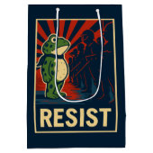 Portland Kikker Protest Medium Cadeauzakje (Achterkant)