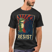 Portland Kikker Protest T-shirt (Voorkant)