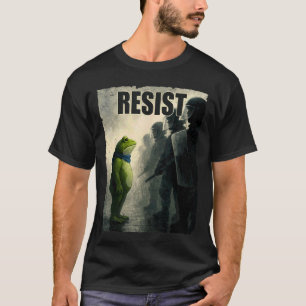 Portland Kikker Protest T-shirt Grappige Portland