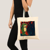 Portland Kikker Protest Tote Bag (Voorkant (product))