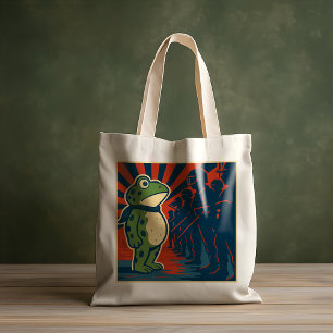 Portland Kikker Protest Tote Bag