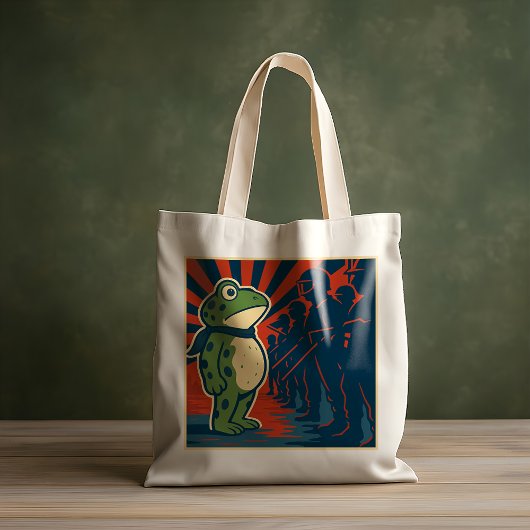 Portland Kikker Protest Tote Bag