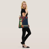 Portland Kikker Protest Tote Bag (Op model)