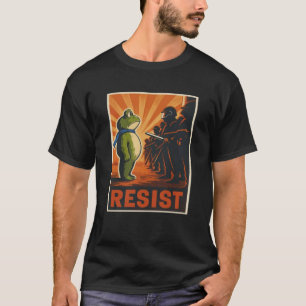 Portland Kikker Protest Weerstand T-shirt