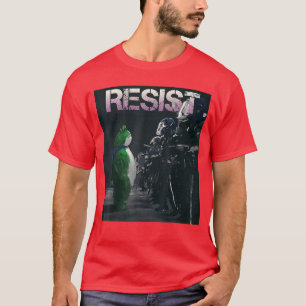 Portland Kikker Protest Weerstand voor Mannen Vrou T-shirt
