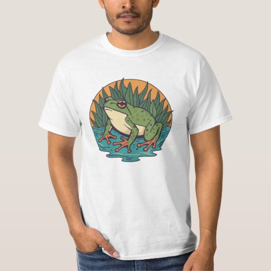 Portland Kikker T-shirt (Voorkant)