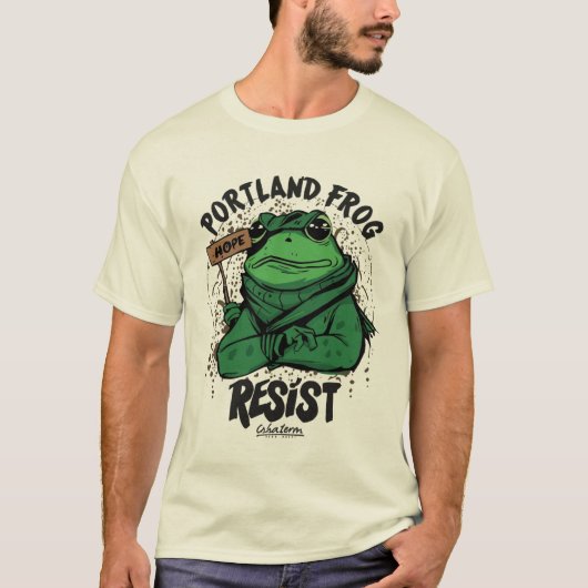 Portland Kikker T-shirt (Voorkant)