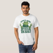 Portland Kikker T-shirt (Voorkant volledig)