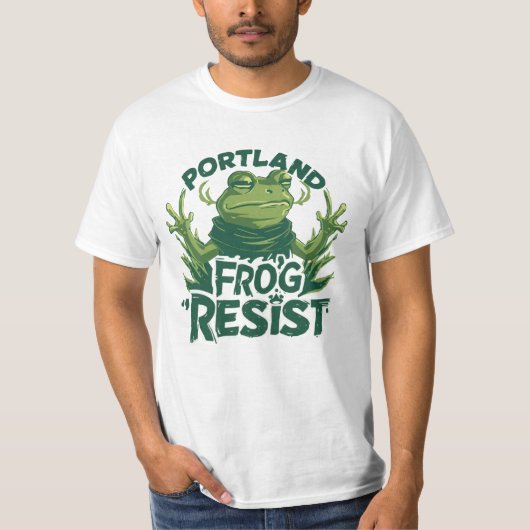 Portland Kikker T-shirt (Voorkant)