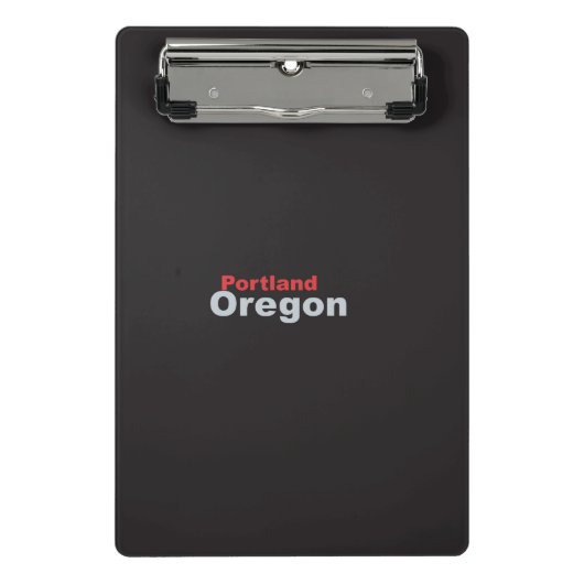 Portland, klembord van Oregon Mini (Voorkant)