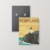 Portland-koplamp Button (Voorkant / Achterkant)