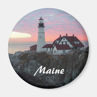 Portland Koplamp Zonsopgang Maine Magnet