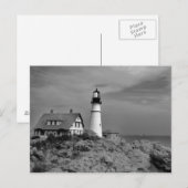 Portland-koplicht Briefkaart (Voorkant / Achterkant)