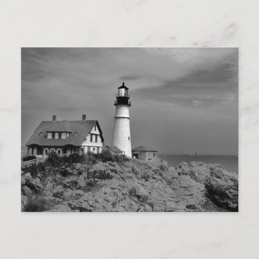 Portland-koplicht Briefkaart (Voorkant)