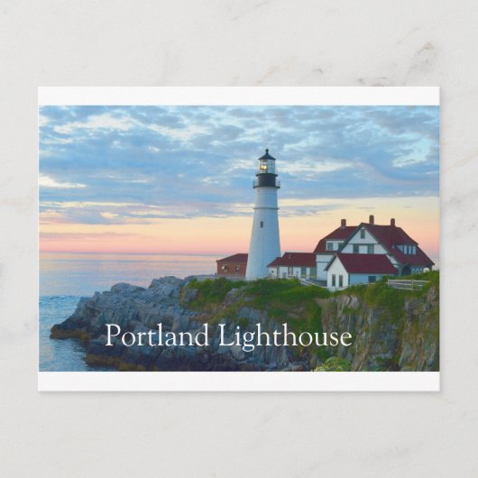 Portland Lighthouse Briefkaart (Voorkant)