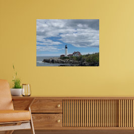 Portland Lighthouse, Portland Maine Poster