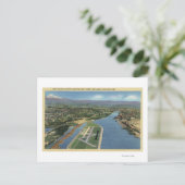 Portland, luchthaven Oregon - Swan Island Briefkaart (Staand voorkant)