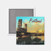 Portland Magnet (Voorkant / Achterkant)
