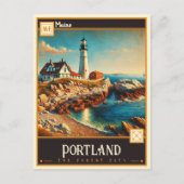 Portland, Maine |  Briefkaart (Voorkant)