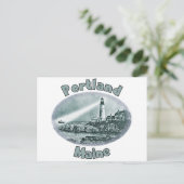 Portland, Maine Briefkaart (Staand voorkant)