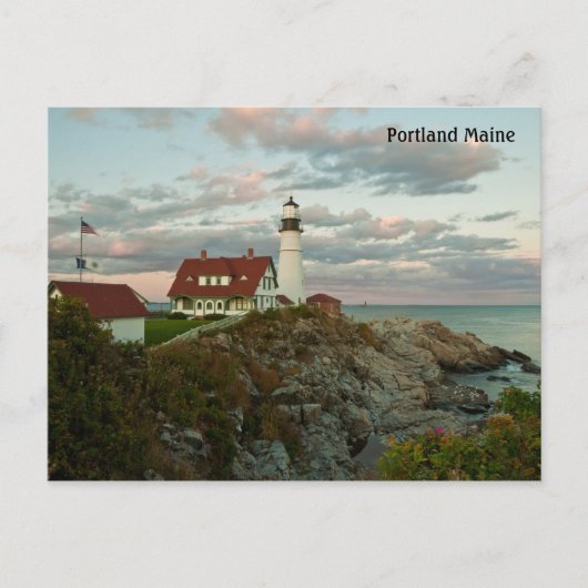 Portland Maine Briefkaart (Voorkant)