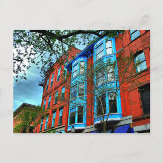 Portland Maine City Skyline Briefkaart