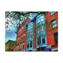 Portland Maine City Skyline Briefkaart