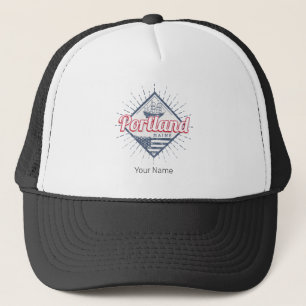 Portland Maine City Verenigde Staten Verenigde St Trucker Pet