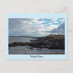 Portland Maine Coastline Briefkaart
