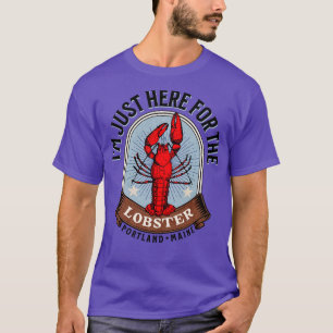 Portland Maine grappige kreeft T-shirt
