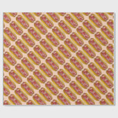 Portland Maine Kreeft Roll Sandwich Vis en zeevruc Cadeaupapier (Vlak)