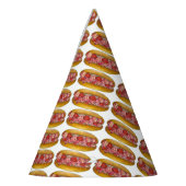 Portland Maine Kreeft Roll Sandwich Vis en zeevruc Feesthoedjes (Links)