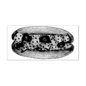 Portland Maine Kreeft Roll Sandwich Vis en zeevruc Rubberstempel (Afrduk)