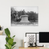 Portland, Maine Longmede Monument circa 1890 Poster (Thuiskantoor)