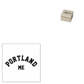 Portland, Maine Rubberstempel (Gestempeld)